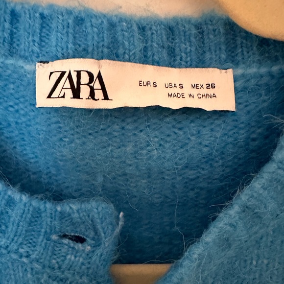 Bright Blue Zara Cardigan - Picture 2 of 3